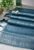 Mute Blue Colour South Silk Heavy Woven Saree