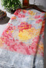 Grey Colour Chiffon Floral Printed Saree