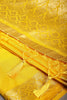 Yellow Colour Silk Woven Saree
