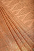 Dusty Peach Colour South Silk Heavy Woven Saree