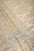 Cream Colour South Silk Heavy Woven Saree