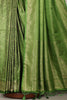 Green Zari Woven Soft Silk Saree