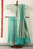 Teal Green Banarasi SIlk Woven Saree