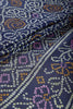 Navy Color Chiffon Bandhani Printed Saree