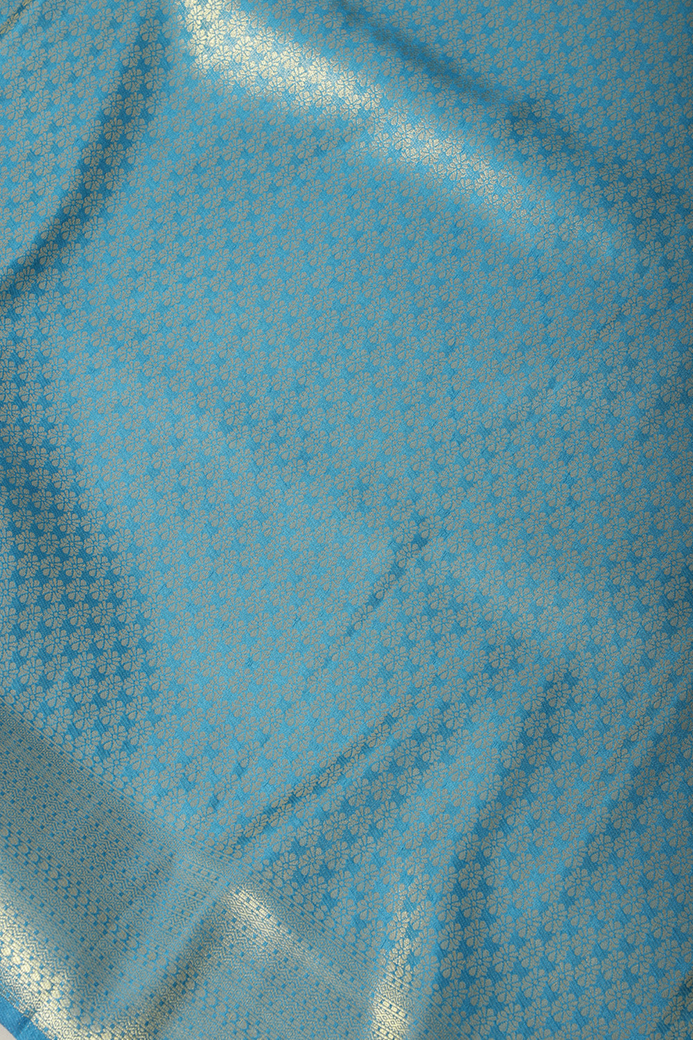 Royal Blue South Silk Zari Woven Saree