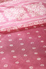 Muted Pink Color Cotton Silk Block Printed Saree
