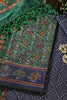 Green Crepe Silk Woven Embroidered Unstitched Suit Fabric