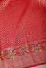 Cardinal Red Soft Silk Zari and Resham woven Paithani Work Saree