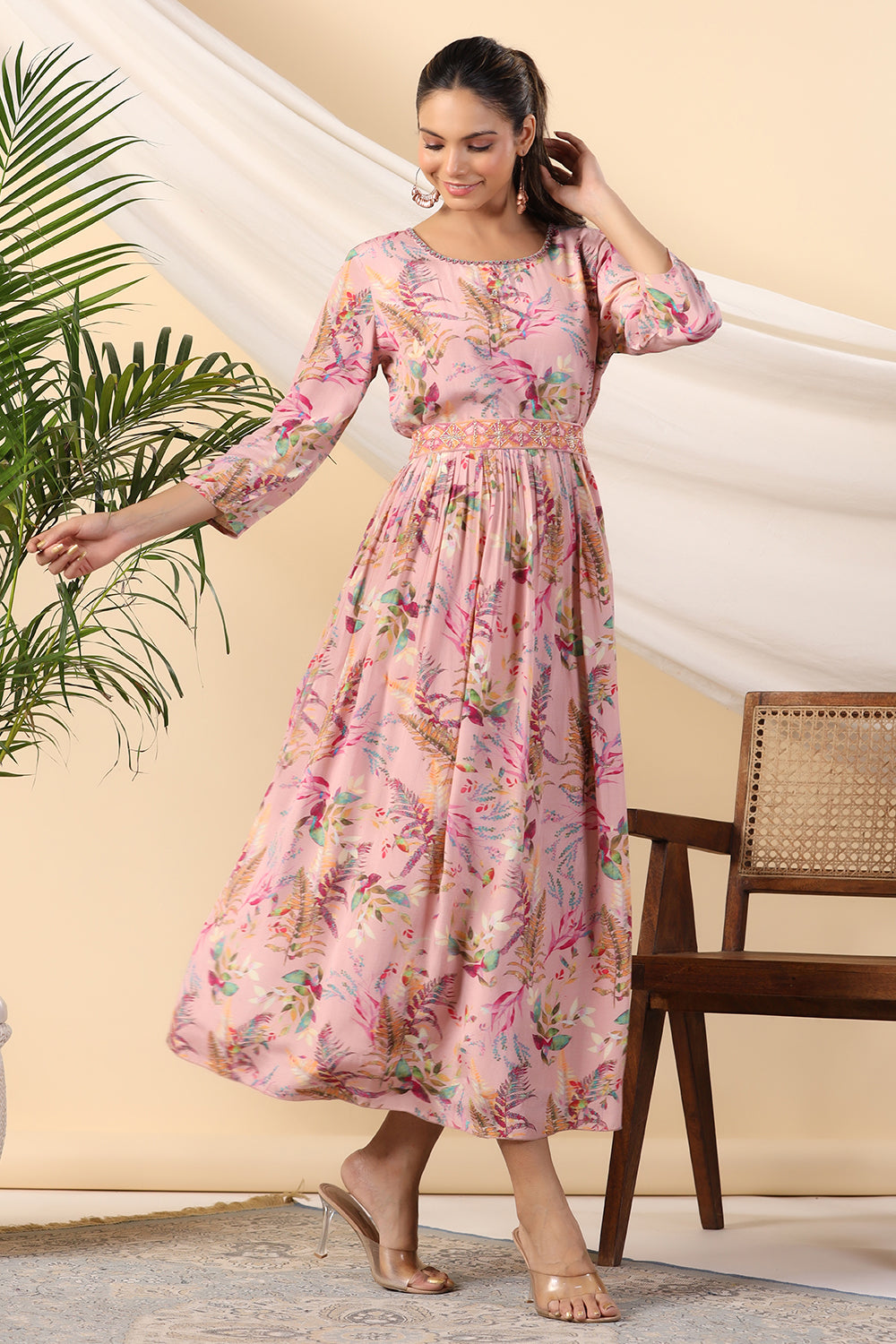 Pink peonies on sale dresses