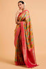 Multi-Color Khaddi Silk Woven Saree