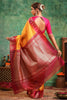 Mustard Color Cotton Silk Woven Saree
