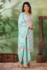 Mint Green Color Leheria Printed Muslin Suit