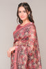 Maroon Color Cotton Silk Printed Saree