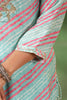 Mint Green Color Leheria Printed Muslin Suit