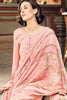 Pink Color Embroidered Georgette Unstitched Suit Material