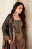 Black Colour Pashmina Woven Unstitched Suit Material
