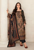 Black Colour Pashmina Woven Unstitched Suit Material