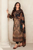 Black Colour Pashmina Woven Unstitched Suit Material