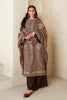 Brown Color Pashmina Woven Unstitched Suit Material