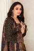 Black Colour Pashmina Woven Unstitched Suit Material
