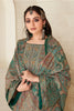 Green Color Pashmina Woven Unstitched Suit Material