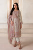 Beige Color Pashmina Woven Unstitched Suit Material