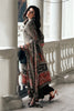 Black Colour Printed Muslin Unstitched Suit Material