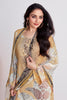 Beige Colour Cotton Printed Unstitched Suit Fabric