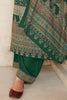 Green Colour Pashmina Woven Unstitched Suit Material