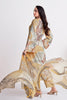Beige Colour Cotton Printed Unstitched Suit Fabric