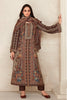 Brown Colour Pashmina Woven Unstitched Suit Material