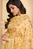 Mustard Colour Silk Woven Unstitched Suit Material