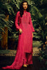 Fuchsia Pink Color Digital Printed Muslin Unstitched Suit Material