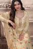 Beige Color Silk Woven Unstitched Suit Material