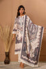 Cream Color Muslin Printed Suit