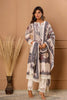 Cream Color Muslin Printed Suit