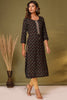 Black Color Cotton Printed Kurti