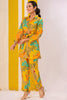 Mustard Printed Muslin Co-Ord Set