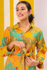 Mustard Printed Muslin Co-Ord Set