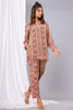 Magenta Color Printed Crepe Co-Ord Set
