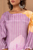 Mauve Color Printed Muslin Co-Ord Set