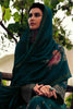 Blue Color woven Organza Unstitched Suit Material