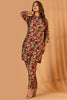 Beige Color Printed Muslin Co-Ord Set