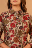 Beige Color Printed Muslin Co-Ord Set