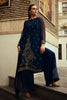 Navy Color Silk Woven Unstitched Suit Fabric