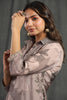 Grey Color Muslin Printed Kurta Set