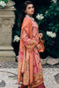Coral Colour Printed Muslin Unstitched Suit Material