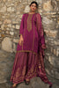 Dark Scarlet Color Silk Zari Embroidered Unstitched Suit Material