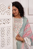 Cream Color Cotton Hakoba Straight Suit