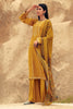 Mustard Colour Silk Woven Unstitched Suit